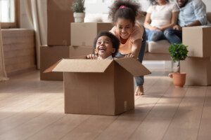 moving with kids