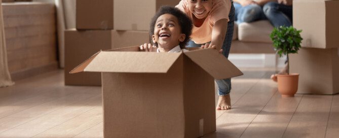 moving with kids