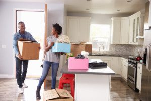 couple packing supplies
