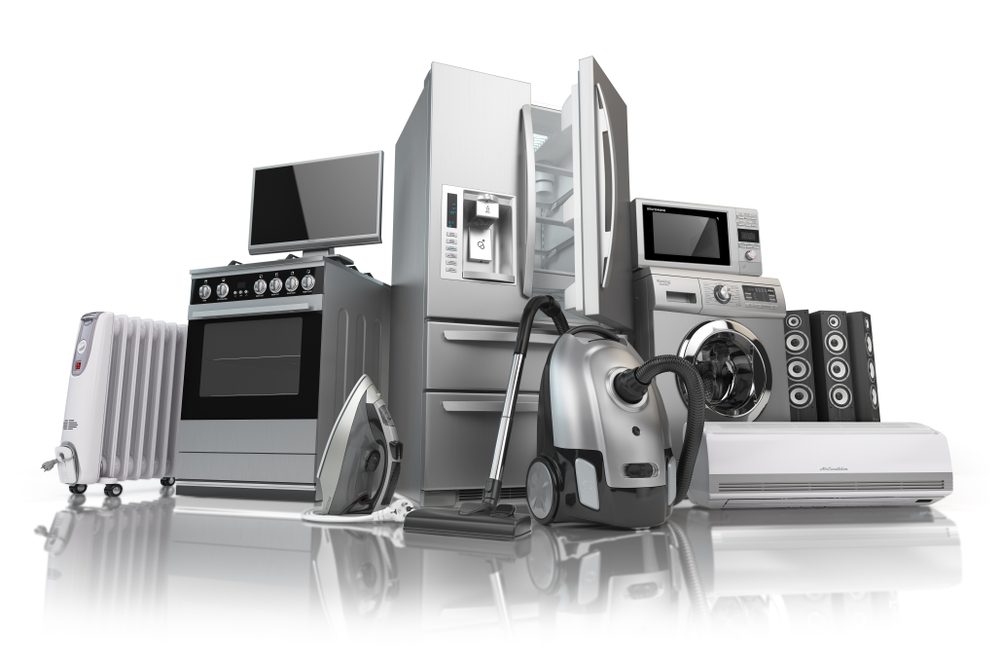 a variety of home appliances seen often by a moving company in henderson 