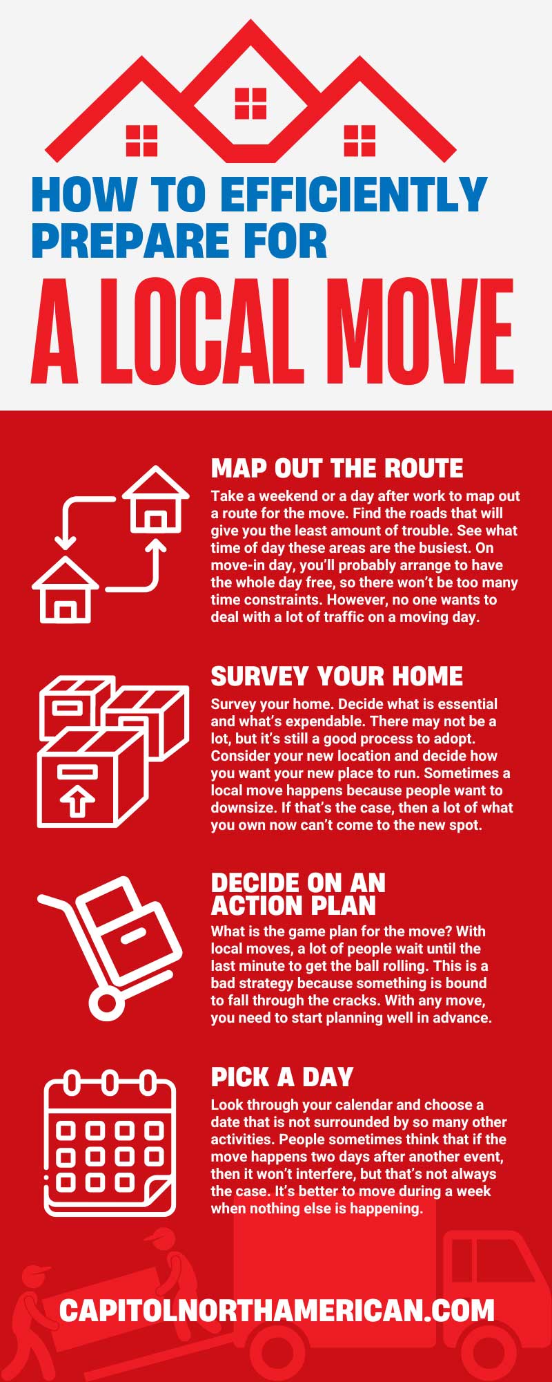 How To Efficiently Prepare for a Local Move