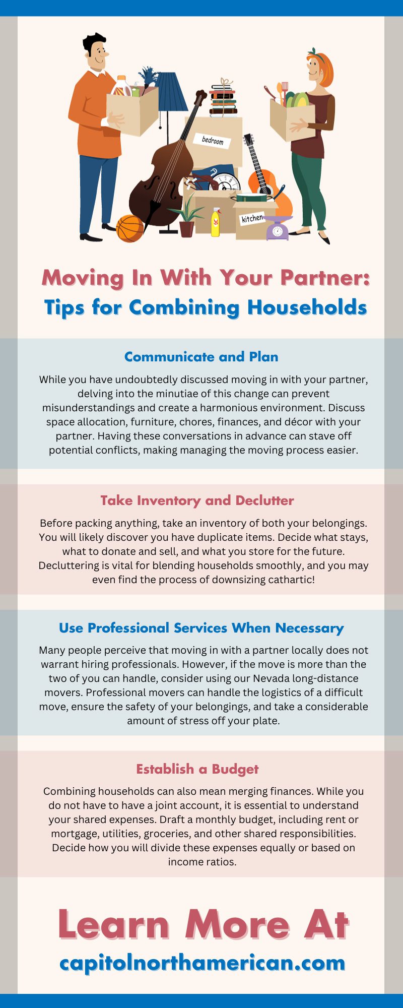 Moving In With Your Partner: Tips for Combining Households