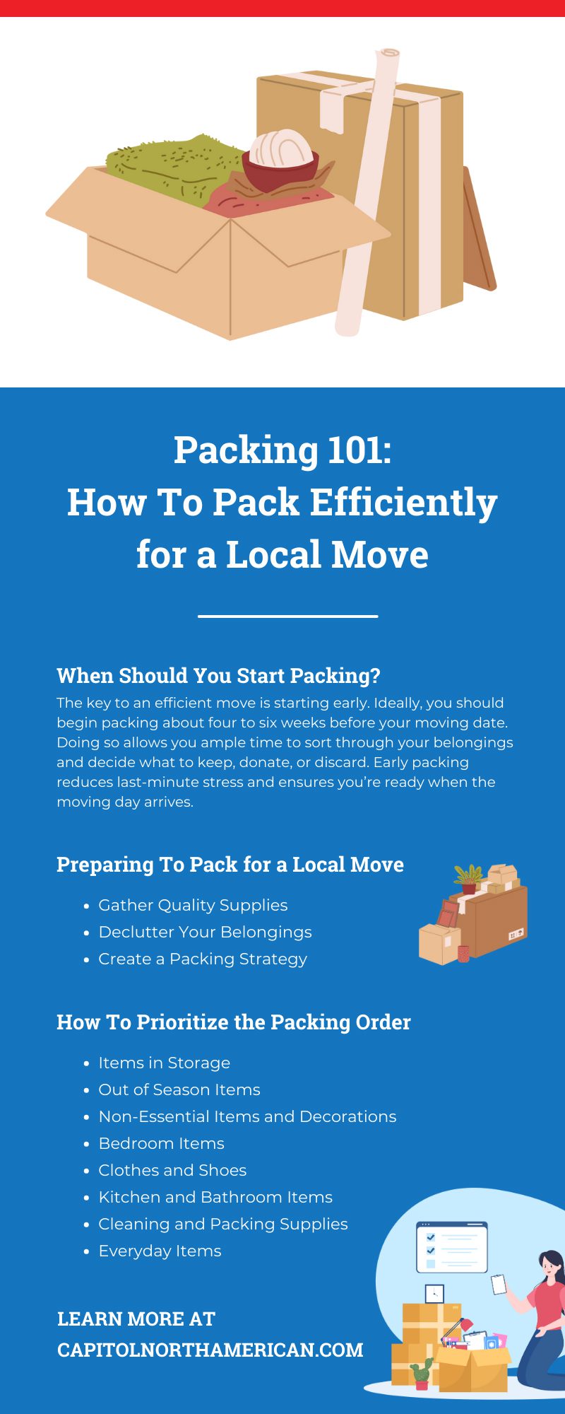 Packing 101: How To Pack Efficiently for a Local Move